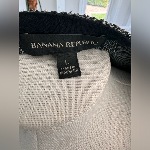 BANANA REPUBLIC Women's Boucle Metallic Tweed Knit Shift Dress - Large - Picture 4 of 6